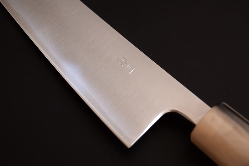 Nakamura Kaishin Ginsan Thin Petty 135mm – The Sharp Cook