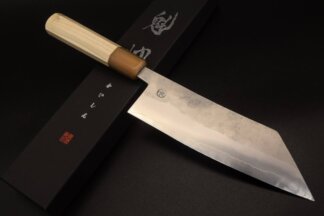 Kaishin Tsubaki knife Hontanren Ginsan Nashiji